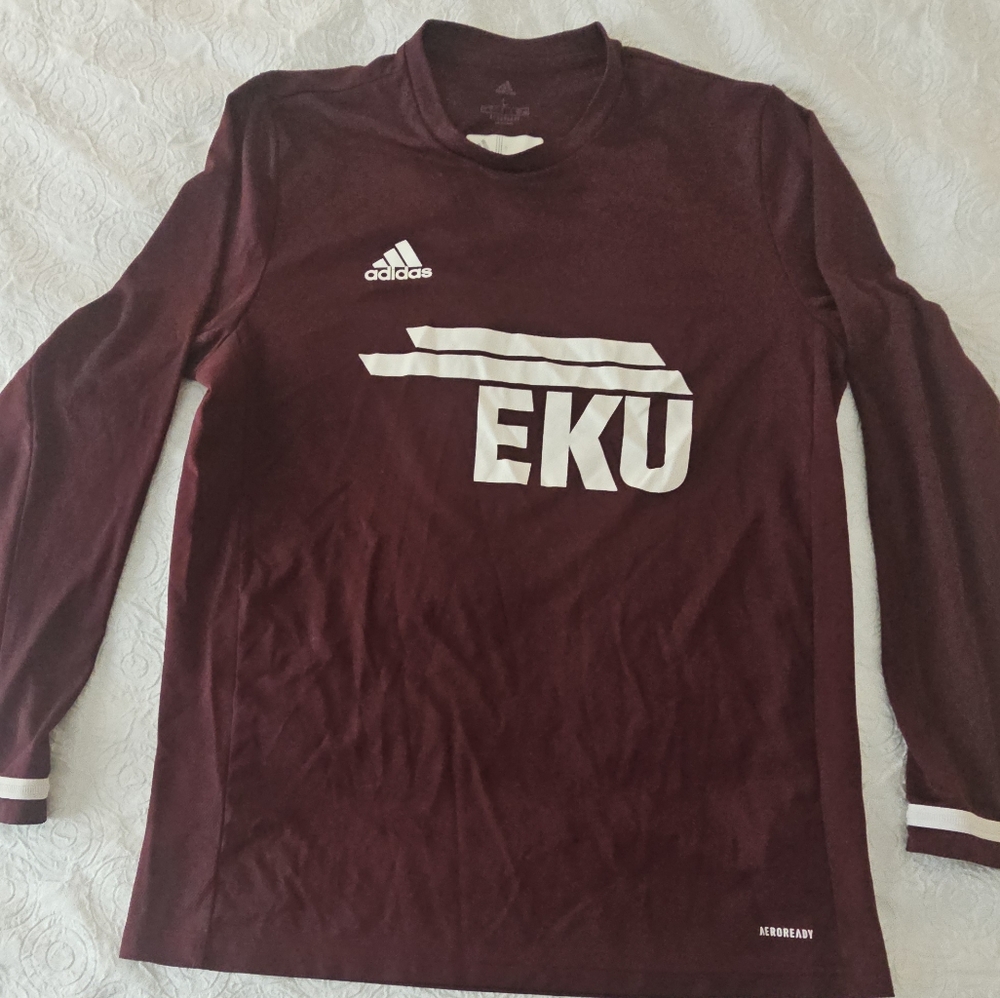 Men's Adidas Aeroready Collegiate EKU players long sleeve shirt